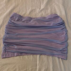 Lavender mini skirt